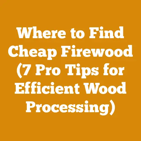 Where to Find Cheap Firewood (7 Pro Tips for Efficient Wood Processing)