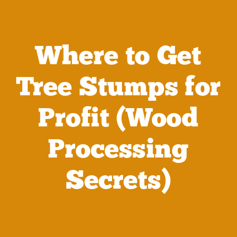 Where to Get Tree Stumps for Profit (Wood Processing Secrets)