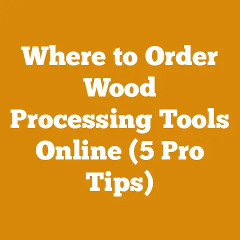 Where to Order Wood Processing Tools Online (5 Pro Tips)