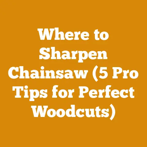 Where to Sharpen Chainsaw (5 Pro Tips for Perfect Woodcuts)