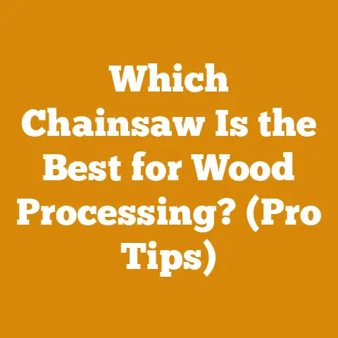 Which Chainsaw Is the Best for Wood Processing? (Pro Tips)