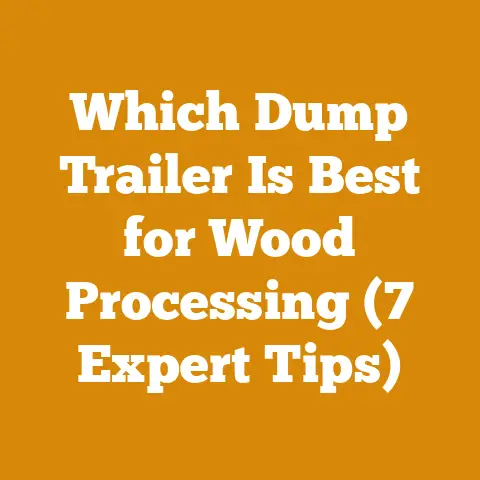 Which Dump Trailer Is Best for Wood Processing (7 Expert Tips)