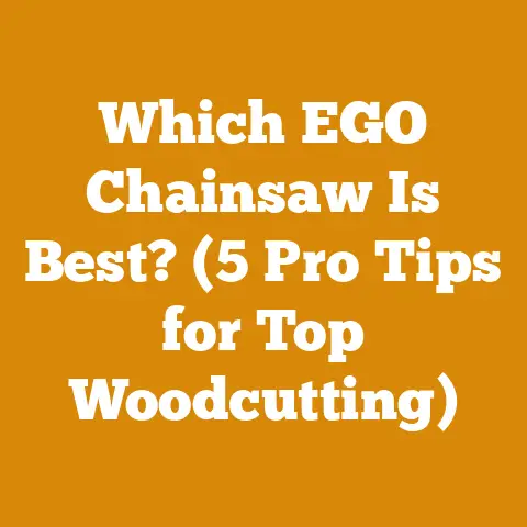 Which EGO Chainsaw Is Best? (5 Pro Tips for Top Woodcutting)