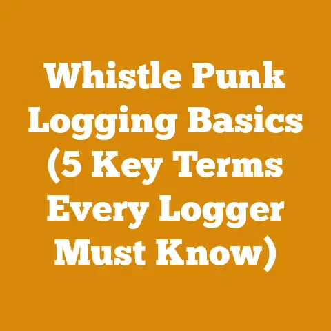 Whistle Punk Logging Basics (5 Key Terms Every Logger Must Know)