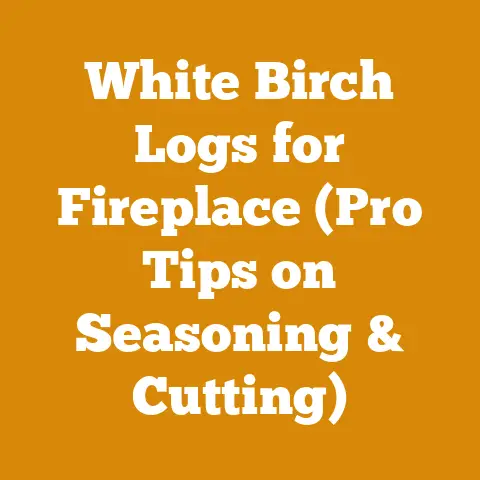 White Birch Logs for Fireplace (Pro Tips on Seasoning & Cutting)