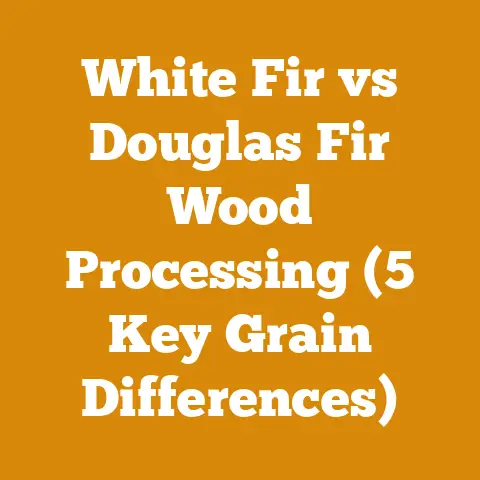 White Fir vs Douglas Fir Wood Processing (5 Key Grain Differences)