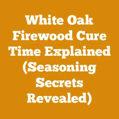 White Oak Firewood Cure Time Explained (Seasoning Secrets Revealed)