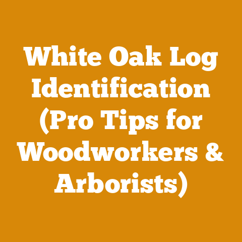 White Oak Log Identification (Pro Tips for Woodworkers & Arborists)