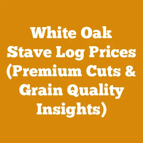 White Oak Stave Log Prices (Premium Cuts & Grain Quality Insights)