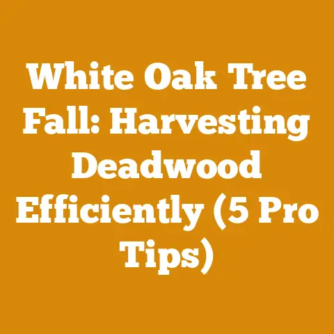 White Oak Tree Fall: Harvesting Deadwood Efficiently (5 Pro Tips)