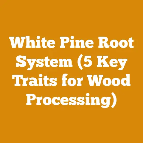 White Pine Root System (5 Key Traits for Wood Processing)