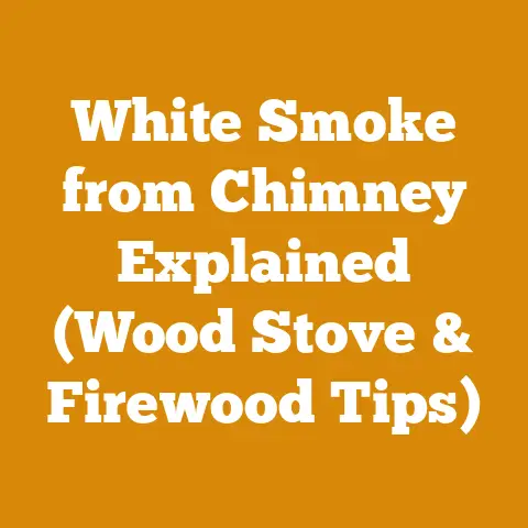 White Smoke from Chimney Explained (Wood Stove & Firewood Tips)