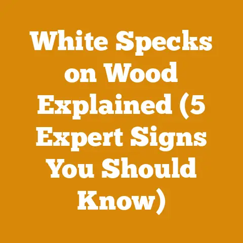 White Specks on Wood Explained (5 Expert Signs You Should Know)