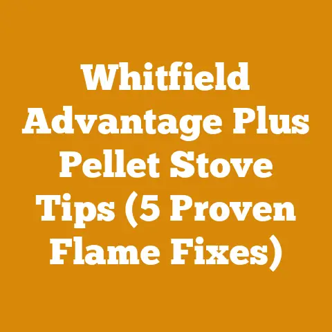 Whitfield Advantage Plus Pellet Stove Tips (5 Proven Flame Fixes)