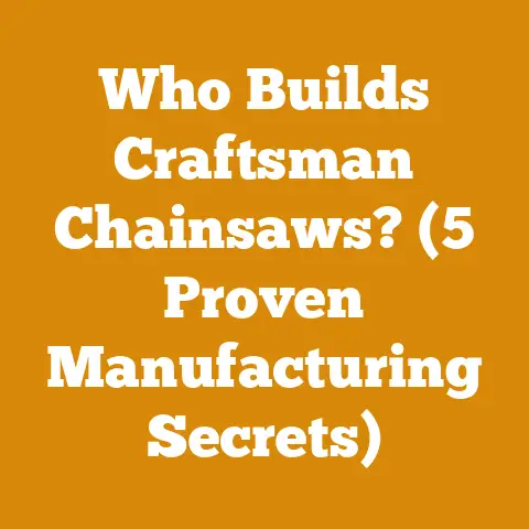 Who Builds Craftsman Chainsaws? (5 Proven Manufacturing Secrets)