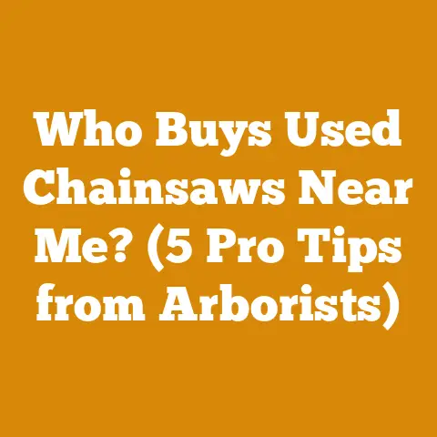 Who Buys Used Chainsaws Near Me? (5 Pro Tips from Arborists)