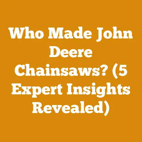 Who Made John Deere Chainsaws? (5 Expert Insights Revealed)
