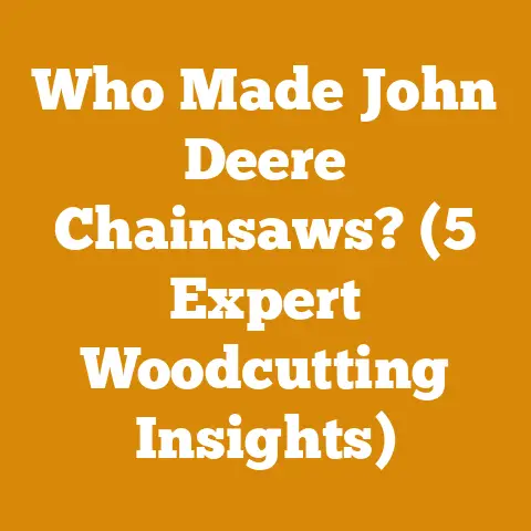 Who Made John Deere Chainsaws? (5 Expert Woodcutting Insights)