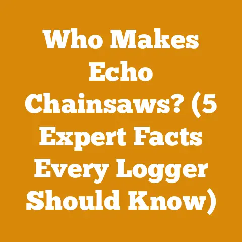 Who Makes Echo Chainsaws? (5 Expert Facts Every Logger Should Know)