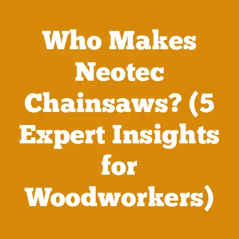 Who Makes Neotec Chainsaws? (5 Expert Insights for Woodworkers)