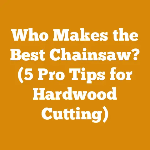 Who Makes the Best Chainsaw? (5 Pro Tips for Hardwood Cutting)