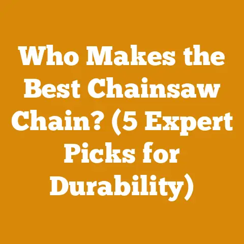 Who Makes the Best Chainsaw Chain? (5 Expert Picks for Durability)