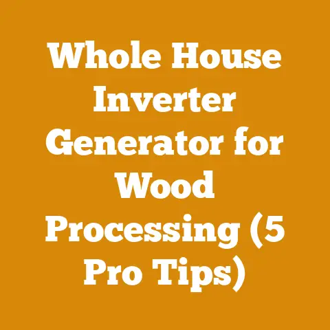 Whole House Inverter Generator for Wood Processing (5 Pro Tips)