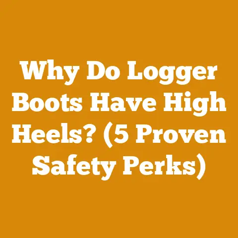 Why Do Logger Boots Have High Heels? (5 Proven Safety Perks)