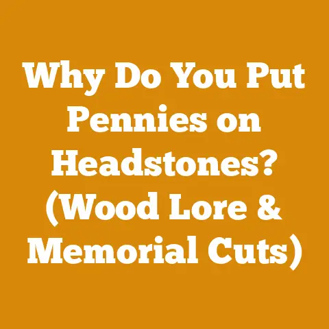 Why Do You Put Pennies on Headstones? (Wood Lore & Memorial Cuts)