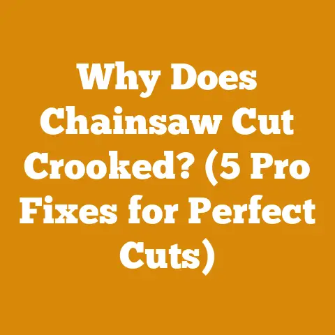 Why Does Chainsaw Cut Crooked? (5 Pro Fixes for Perfect Cuts)