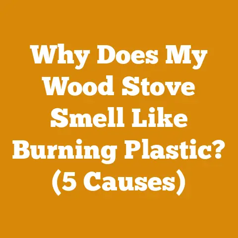Why Does My Wood Stove Smell Like Burning Plastic? (5 Causes)