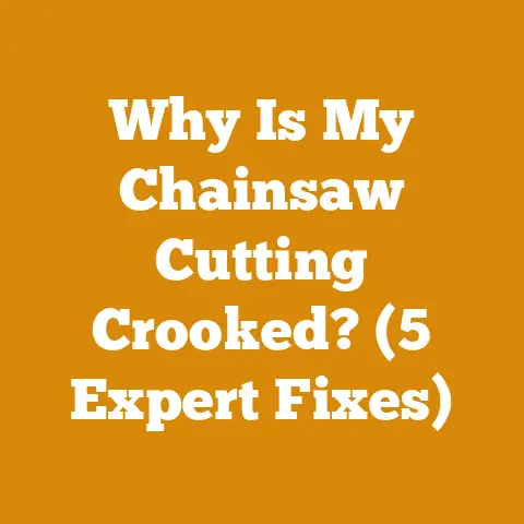 Why Is My Chainsaw Cutting Crooked? (5 Expert Fixes)