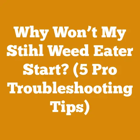 Why Won’t My Stihl Weed Eater Start? (5 Pro Troubleshooting Tips)