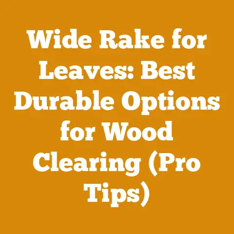 Wide Rake for Leaves: Best Durable Options for Wood Clearing (Pro Tips)