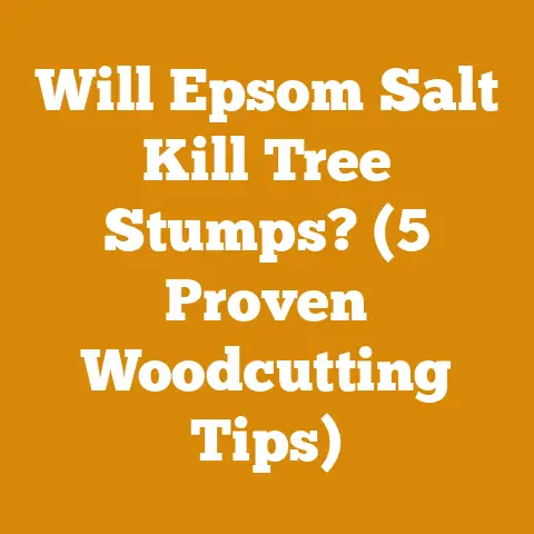 Will Epsom Salt Kill Tree Stumps? (5 Proven Woodcutting Tips)