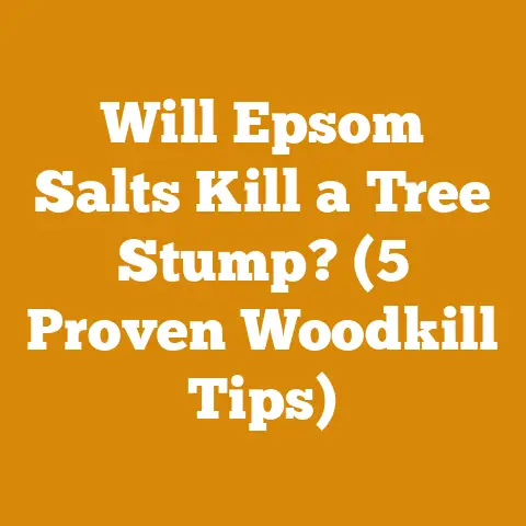 Will Epsom Salts Kill a Tree Stump? (5 Proven Woodkill Tips)