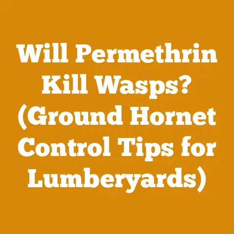 Will Permethrin Kill Wasps? (Ground Hornet Control Tips for Lumberyards)