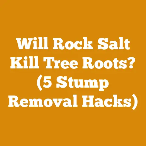 Will Rock Salt Kill Tree Roots? (5 Stump Removal Hacks)