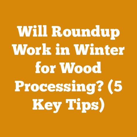 Will Roundup Work in Winter for Wood Processing? (5 Key Tips)