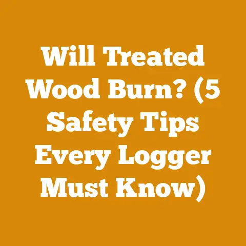 Will Treated Wood Burn? (5 Safety Tips Every Logger Must Know)
