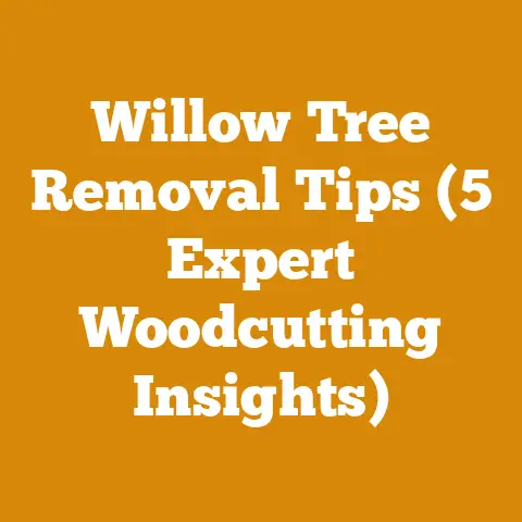 Willow Tree Removal Tips (5 Expert Woodcutting Insights)