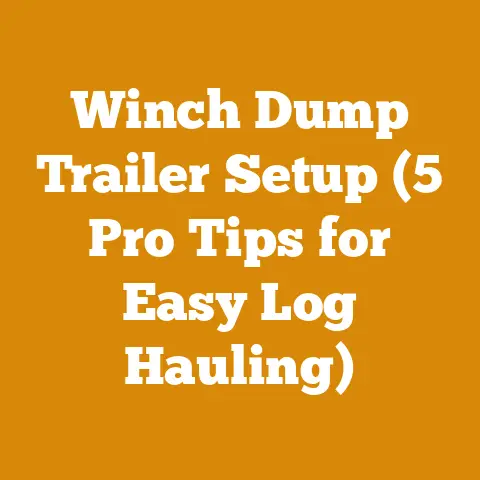 Winch Dump Trailer Setup (5 Pro Tips for Easy Log Hauling)