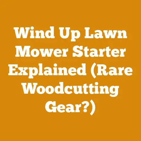 Wind Up Lawn Mower Starter Explained (Rare Woodcutting Gear?)