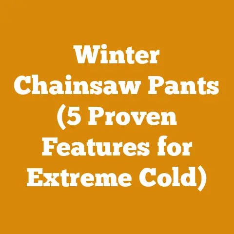 Winter Chainsaw Pants (5 Proven Features for Extreme Cold)