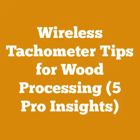 Wireless Tachometer Tips for Wood Processing (5 Pro Insights)