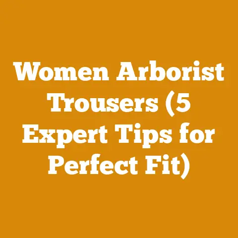 Women Arborist Trousers (5 Expert Tips for Perfect Fit)