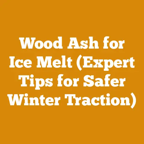 Wood Ash for Ice Melt (Expert Tips for Safer Winter Traction)