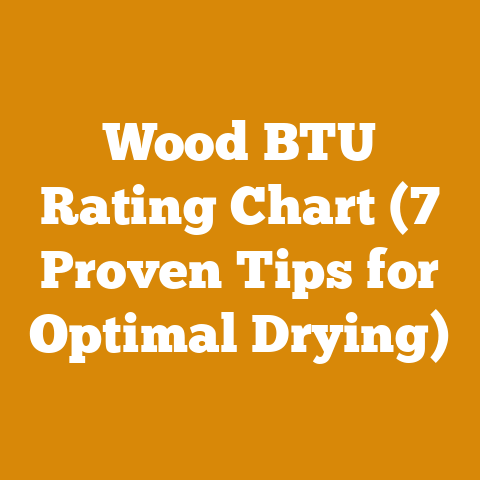 Wood BTU Rating Chart (7 Proven Tips for Optimal Drying)