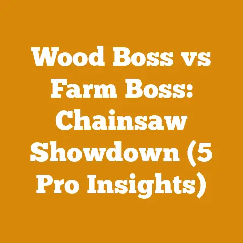 Wood Boss vs Farm Boss: Chainsaw Showdown (5 Pro Insights)