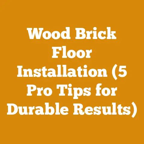 Wood Brick Floor Installation (5 Pro Tips for Durable Results)